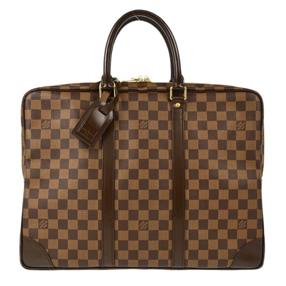 Louis Vuitton Damier Porte Documents Voyage Handbag - Picture 1 of 16